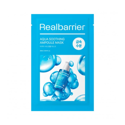 Real Barrier - Mascarilla facial Aqua Soothing Ampoule Mask