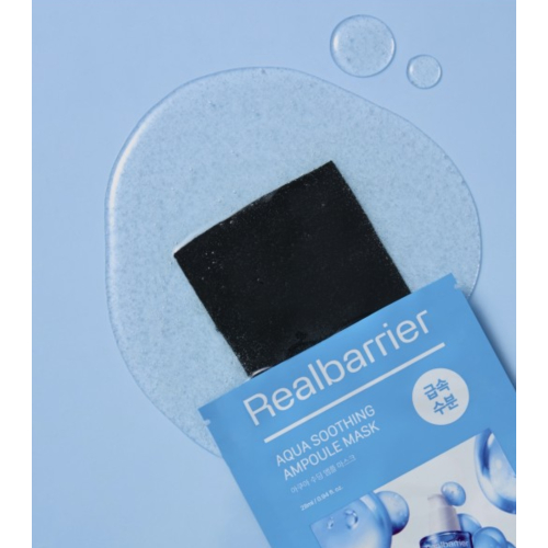 Real Barrier - Mascarilla facial Aqua Soothing Ampoule Mask