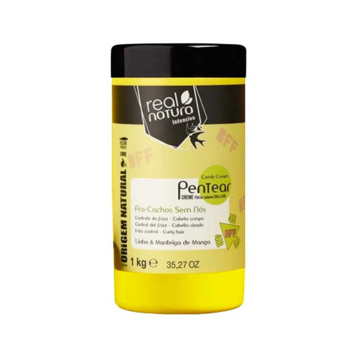 Real Natura - Crema de peinado para cabello rizado