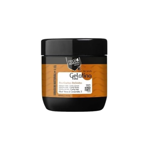 Real Natura - Gelatina capilar Pro-Cachos Definidos - Cabello curly
