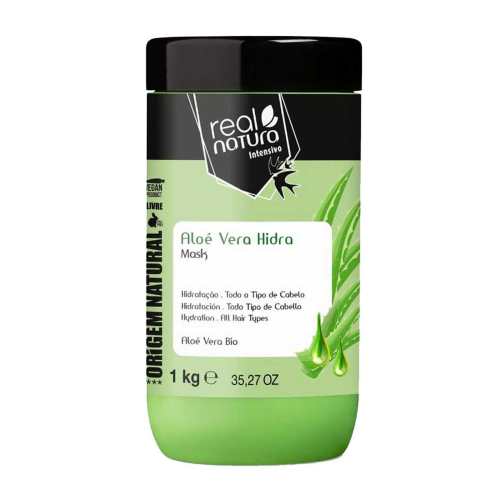 Real Natura - Mascarilla capilar Aloe Vera Hidra 1kg