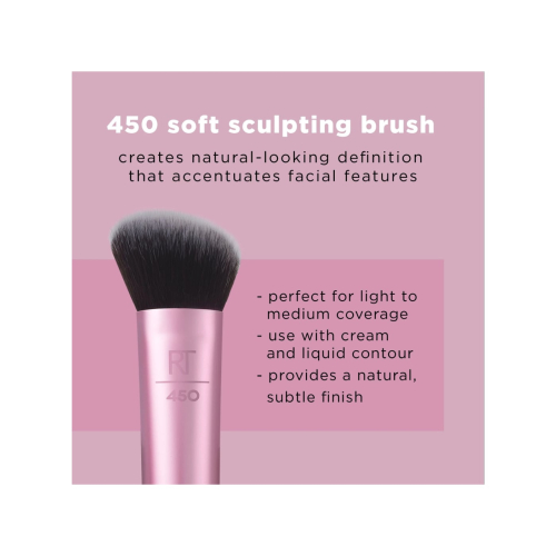 Real Techniques - Brocha para contorno Soft Sculpting Brush - 450