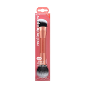 Real Techniques - Brocha doble para base de maquillaje Liquid & Powder - RT272