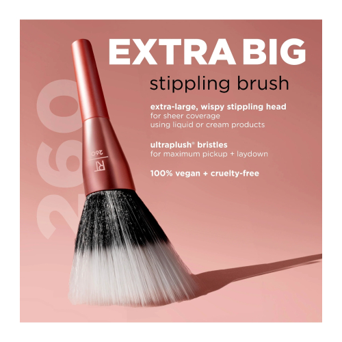 Real Techniques - Brocha para base de maquillaje Extra Big Stippling Brush - 260