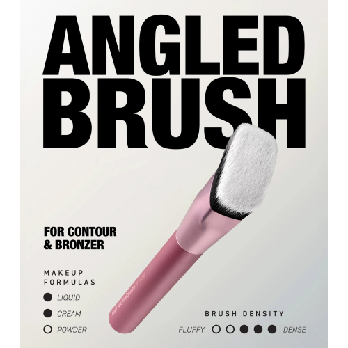 Real Techniques - Brocha para contorno Cheek Hugging Contour - RT458