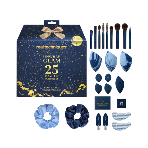 Real Techniques - Calendario de Adviento Unwrap Glam 25 Days of Surprises