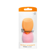 Real Techniques - Dúo de esponjas Iconic Blend Soft Natural Finish