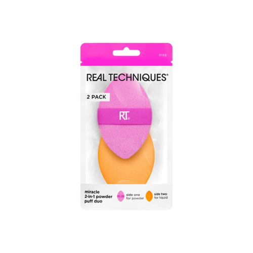 Real Techniques - Dúo de esponjas Miracle 2 en 1
