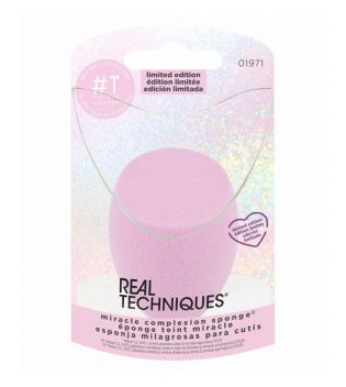 Real Techniques - Esponja de maquillaje Miracle Complexion - Pastel Rainbow