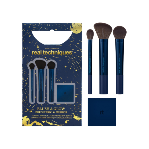 Real Techniques - *Holiday 2026* - Set de brochas Blush & Glow