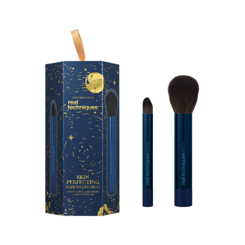 Real Techniques - *Holiday 2026* - Set de brochas Skin Perfecting Duo