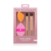 Real Techniques - *Holidays 24* - Set de brochas + esponjas Matte & Merry