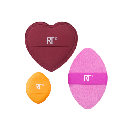 Real Techniques - *Holidays 25* - Set de borlas de maquillaje Matte + Merry Trio