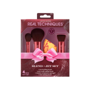 Real Techniques - *Holidays 25* - Set de brochas Blend + Jet Set