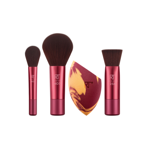 Real Techniques - *Holidays 25* - Set de brochas Blend + Jet Set