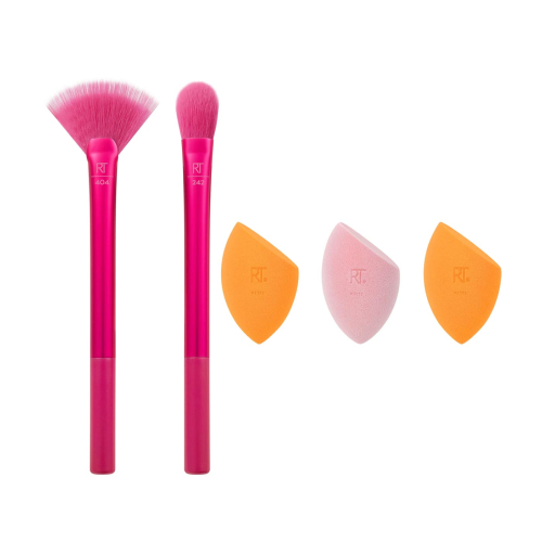 Real Techniques - *Holidays* - Set de brochas Starlite Nights + Esponjas