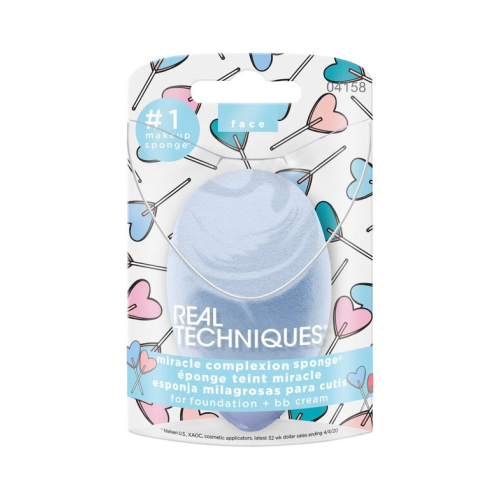 Real Techniques - *Love IRL* - Esponja de maquillaje Miracle Complexion para líquidos