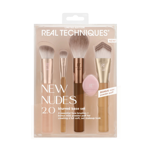 Real Techniques - *New Nude 2.0* - Set de brochas Blurred Base