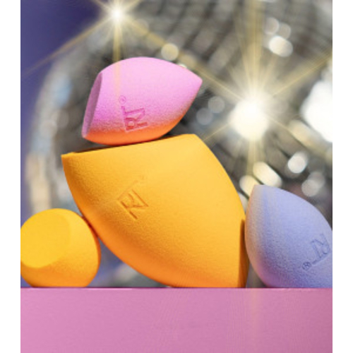 Real Techniques - *Night Brights* - Esponja Miracle Complexion + 3 mini esponjas