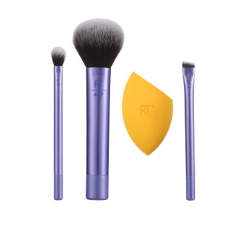 Real Techniques - *Night brights* - Set de brochas + esponja Midi Glow