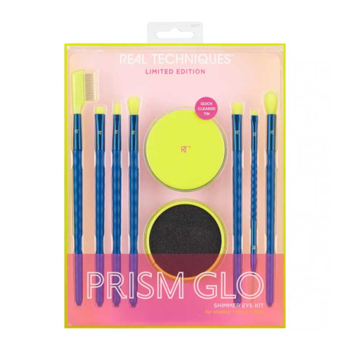 Real Techniques - *Prism Glo* - Set de pinceles de ojos Shimmer Eye Kit