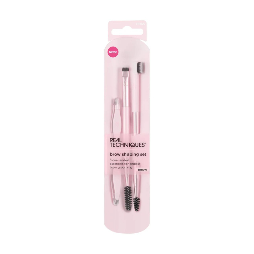 Real Techniques - Set 3 cepillos para cejas Brow Shaping