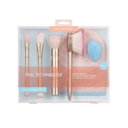Real Techniques - Set de brochas Endless Summer Glow