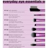 Real Techniques - Set de brochas Everyday Eye Essentials