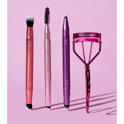Real Techniques - Set de brochas Double Time Brush + Lash set