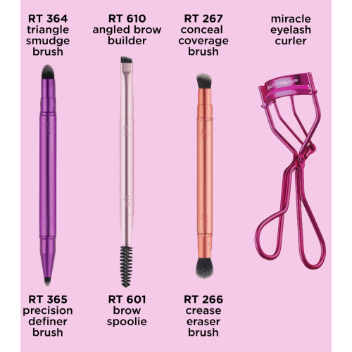 Real Techniques - Set de brochas Double Time Brush + Lash set