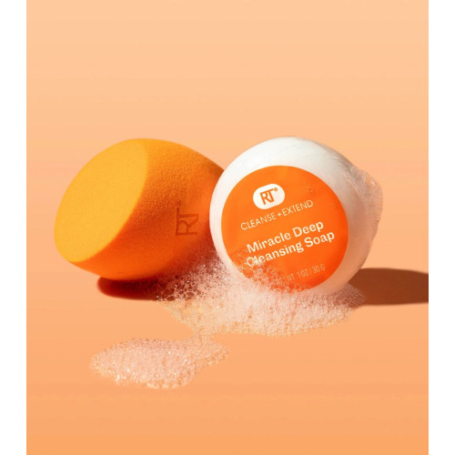 Real Techniques - Set esponja + limpiador