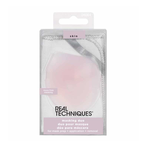 Real Techniques - Set para aplicar mascarillas faciales Masking Duo