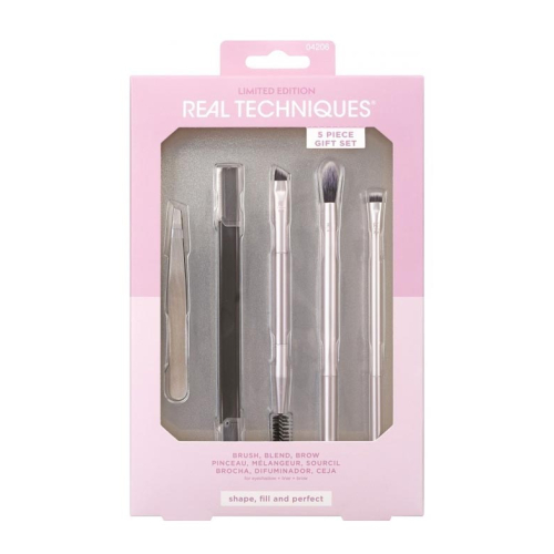 Real Techniques - *Share The Glow* - Set de cejas Brush, Blend, Brow