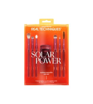 Real Techniques - *Solar Power* - Set de brochas de ojos Molten