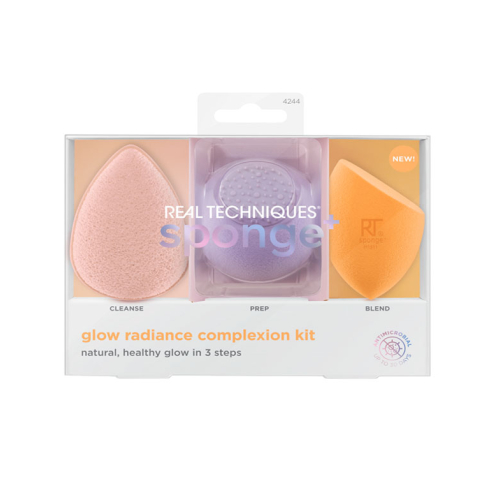 Real Techniques - *Sponge +* - Set de esponjas Glow Radiance Complexion Kit