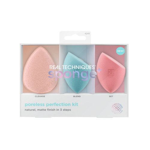 Real Techniques - *Sponge +* - Set de esponjas Poreless Perfection Kit