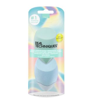 Real Techniques - *Summer Haze* - Set de esponjas aplicadoras para líquidos y polvos