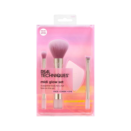 Real Techniques - *Sunrise to Sunset* - Set de brochas Midi Glow