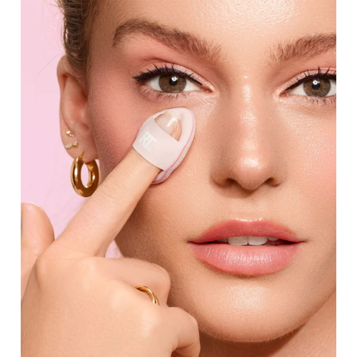 Real Techniques - Trío de mini borlas de maquillaje para polvo Miracle