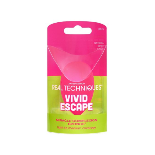 Real Techniques - *Vivid Escape* - Esponja de maquillaje Miracle Complexion