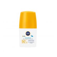 Nivea Sun - Protector solar en roll on Kids Protege & Juega SPF50 - Sensitive sin perfume