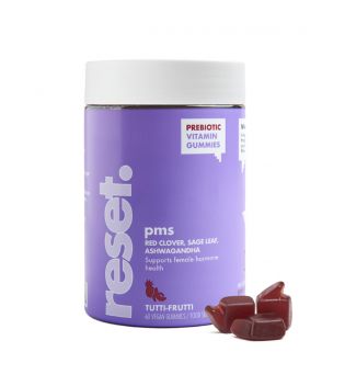 Reset - Vitaminas para la salud femenina PMS Prebiotic Gummies