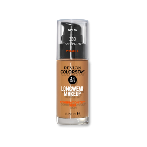Revlon - Base de Maquillaje fluida ColorStay para piel Mixta/Grasa SPF15 - 330: Natural Tan