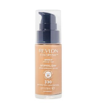 Revlon - Base de Maquillaje fluida ColorStay para piel Normal/Seca  SPF20 - 330: Natural Tan