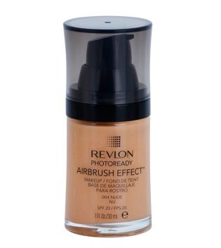 Revlon - Base de Maquillaje fluida Photoready Airbrush effect - 004: Nude Nu