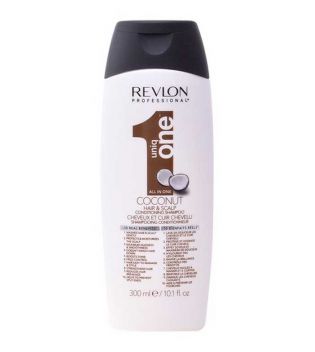 Revlon - Champú acondicionador Uniq One Hair&scalp - Coco