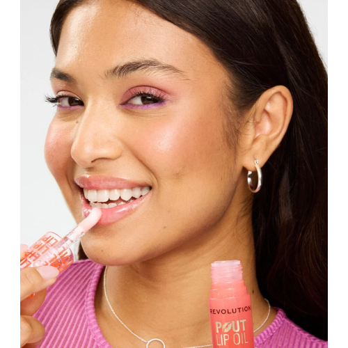 Revolution - Aceite labial Pout Lip - Juicy Peach