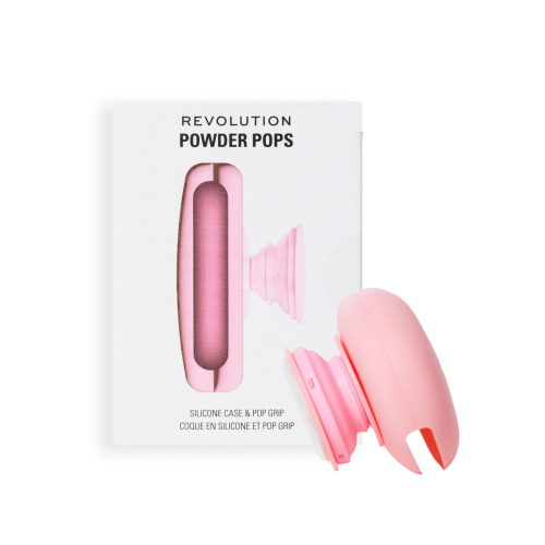 Revolution - Agarre adhesivo para el móvil Powder Pops - Pink