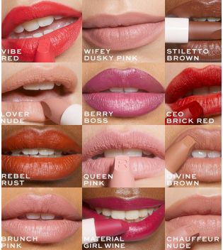 Revolution - Barra de labios satinada Lip Allure - Vibe Red