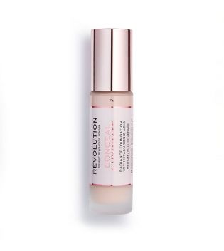 Revolution - Base de maquillaje Conceal & Hydrate - F4